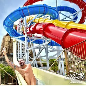 Apartamento Spazzio Diroma Acesso Diroma Acqua Park Gratuito Star Temporada Brasil